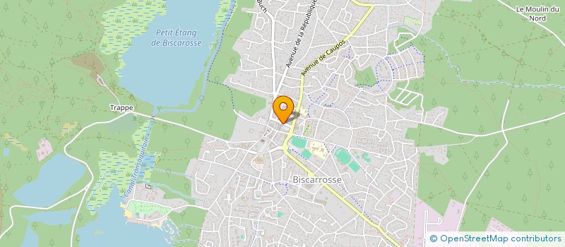 localisation de l'entreprise LCDB IMMOBILIER  BISCARROSSE