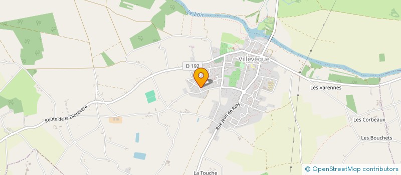 localisation de l'entreprise LCDBV  RIVES-DU-LOIR-EN-ANJOU