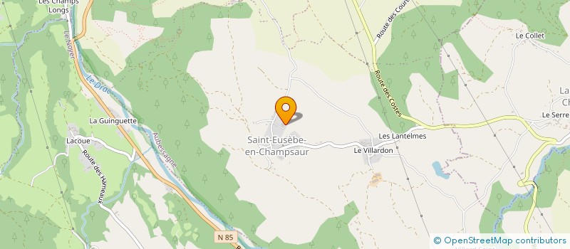 localisation de l'entreprise LCDC  AUBESSAGNE