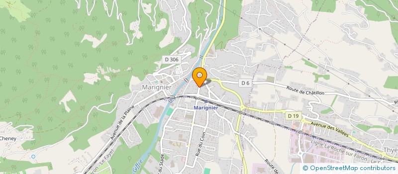 localisation de l'entreprise LCDC à MARIGNIER