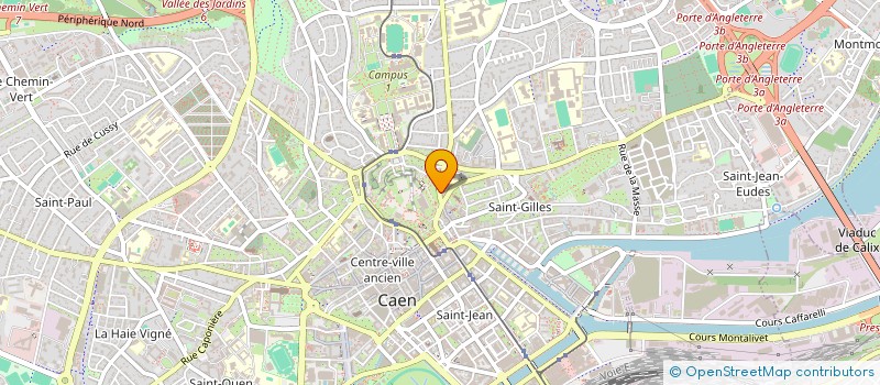 localisation de l'entreprise LCDC LOCATIONS à CAEN