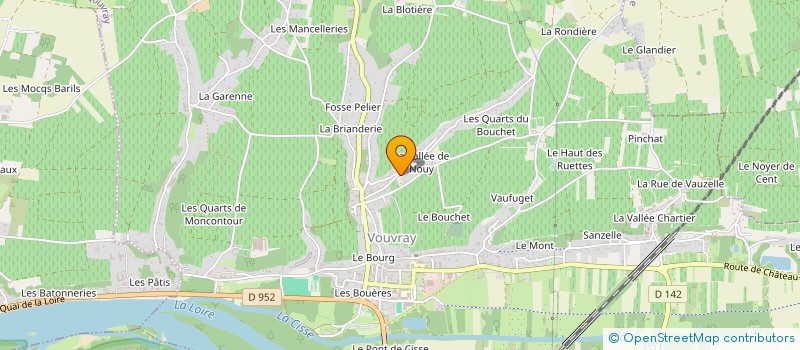 localisation de l'entreprise LCDE  VOUVRAY