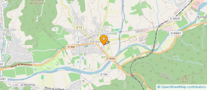 localisation de l'entreprise LCDH  HEREPIAN