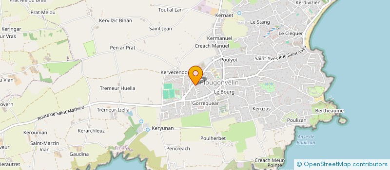 localisation de l'entreprise LCDIO  PLOUGONVELIN