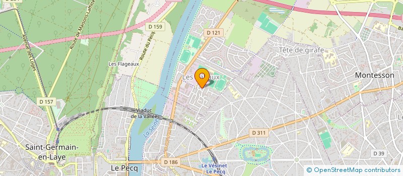 localisation de l'entreprise LCDLC  MONTESSON