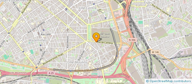 localisation de l'entreprise LCDM à LILLE