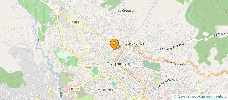 localisation de l'entreprise LCDM à DRAGUIGNAN