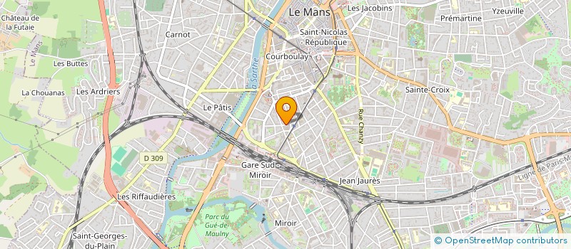 localisation de l'entreprise LCDP  LE MANS