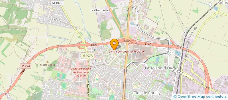 localisation de l'entreprise LCDP PARKINGS à DIJON