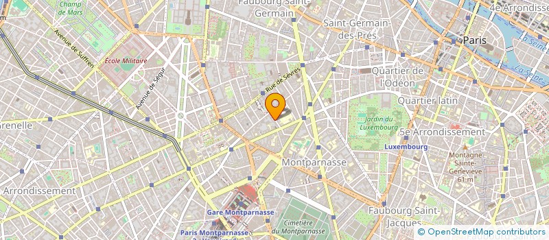 localisation de l'entreprise LCDP PRODUCTION  PARIS