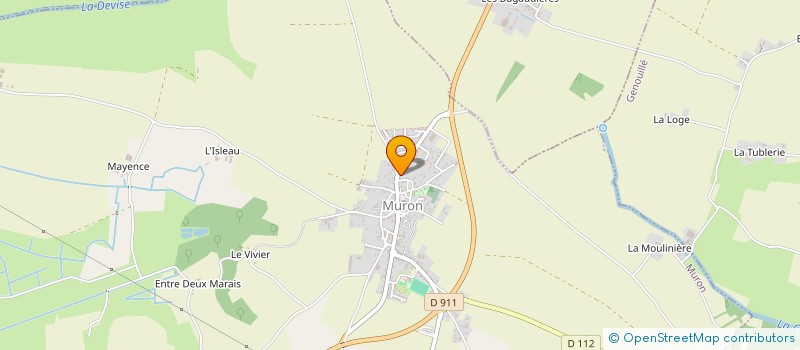 localisation de l'entreprise LCDR  MURON