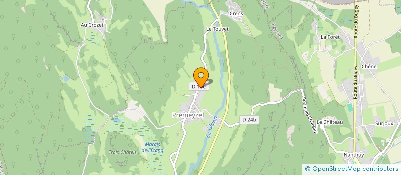 localisation de l'entreprise LCDR  PREMEYZEL