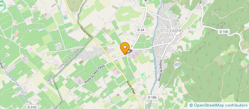 localisation de l'entreprise LCDS  LAGNES