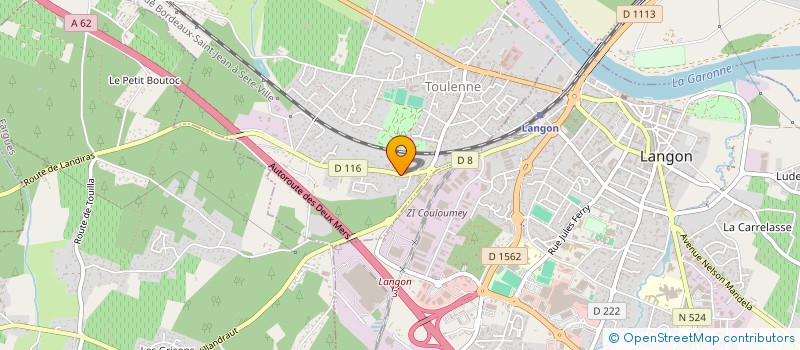 localisation de l'entreprise LCDS  TOULENNE