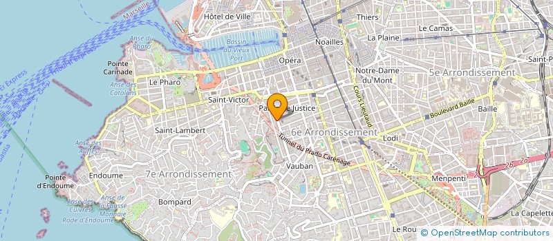 localisation de l'entreprise LCDS NOTRE DAME à MARSEILLE