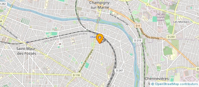 localisation de l'entreprise LCDT  SAINT-MAUR-DES-FOSSES