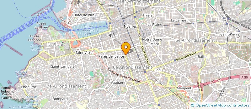 localisation de l'entreprise LCDV MARSEILLE à MARSEILLE
