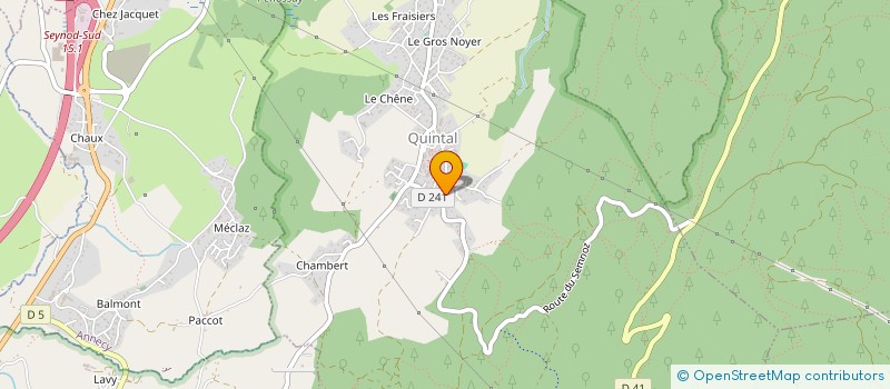 localisation de l'entreprise LCE ADVISORY à QUINTAL