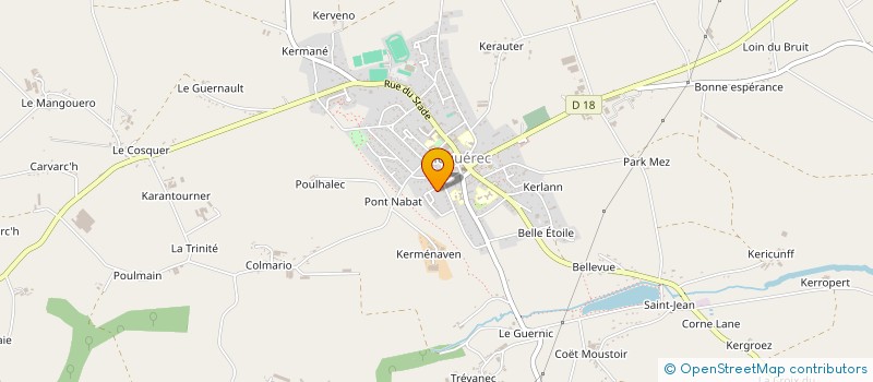 localisation de l'entreprise LCE COMPETITION  CLEGUEREC