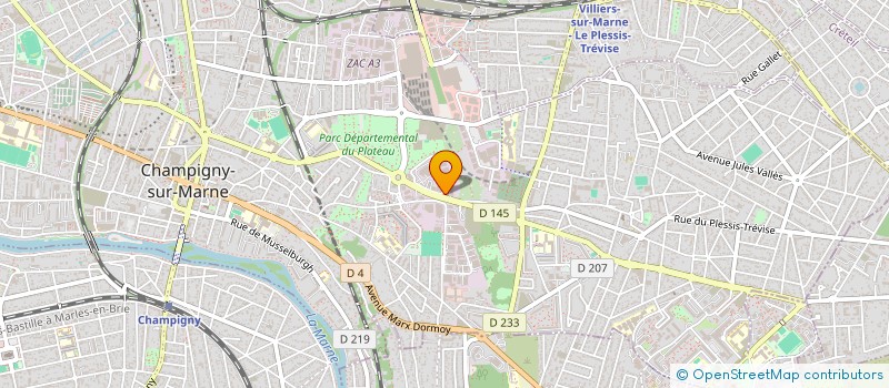 localisation de l'entreprise LCE CONCEPT à CHAMPIGNY-SUR-MARNE