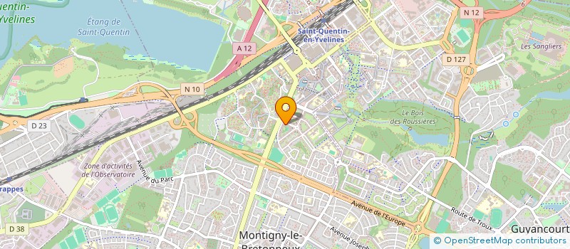 localisation de l'entreprise LCE EXPRESS  LOGIST COURSE EUROP EXPRESS  MONTIGNY-LE-BRETONNEUX