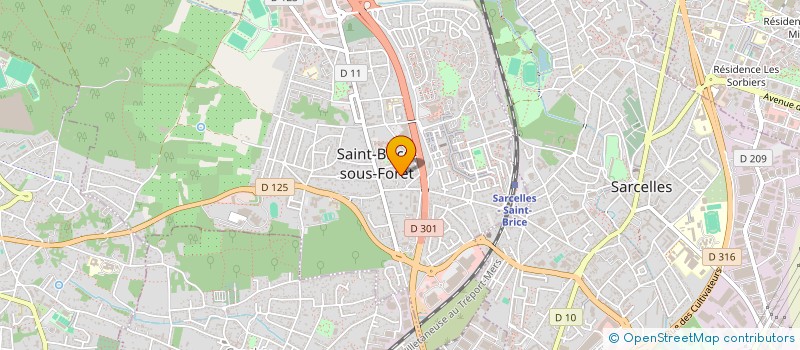 localisation de l'entreprise LCE FRANCE à SAINT-BRICE-SOUS-FORET
