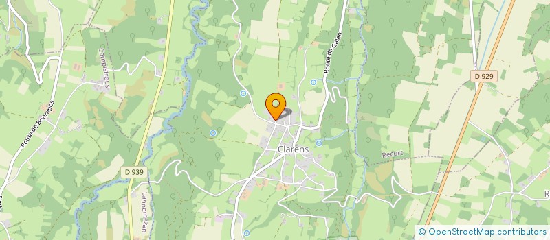 localisation de l'entreprise LCE HOLDING  CLARENS