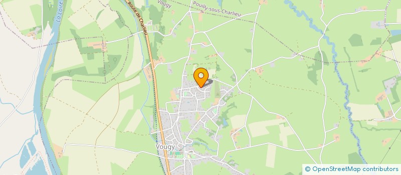 localisation de l'entreprise LCE - LEGAY CEDRIC ELECTRICITE  VOUGY