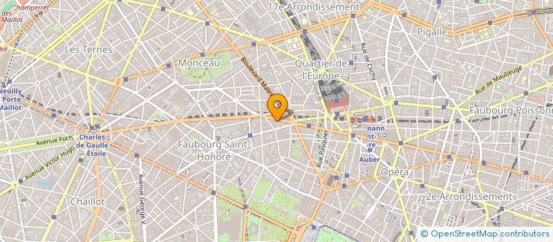localisation de l'entreprise LCE SA à PARIS