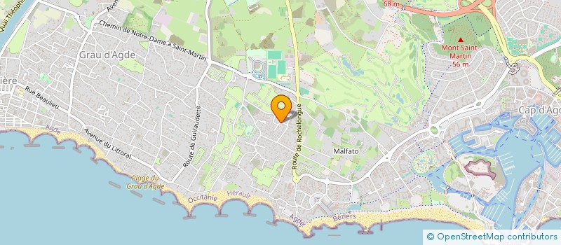 localisation de l'entreprise LCEG  AGDE