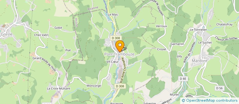 localisation de l'entreprise LCEM2  COURS