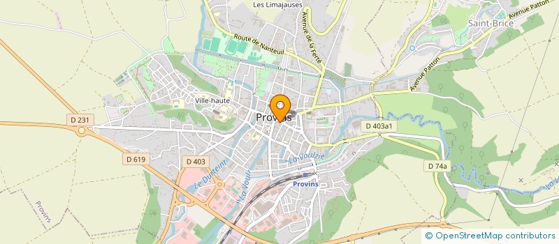localisation de l'entreprise LCF à PROVINS