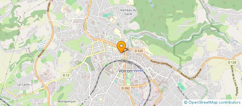 localisation de l'entreprise LCF  LA BUISSE