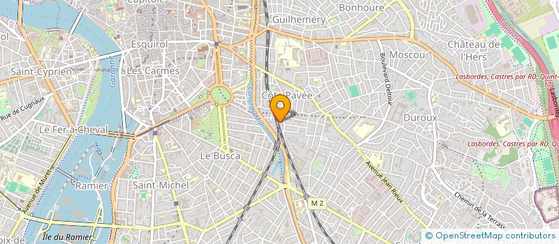 localisation de l'entreprise LCF à TOULOUSE