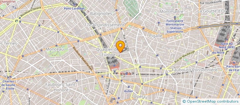 localisation de l'entreprise LCF ACTION à PARIS