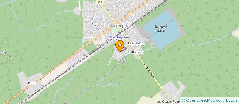 localisation de l'entreprise LCF CONSEIL  MARCHEPRIME