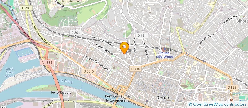 localisation de l'entreprise LCF GRAND OUEST à ROUEN