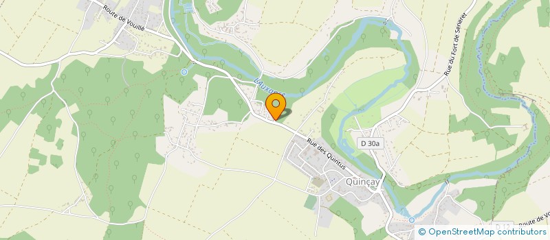 localisation de l'entreprise LCF IMMOBILIER  QUINCAY