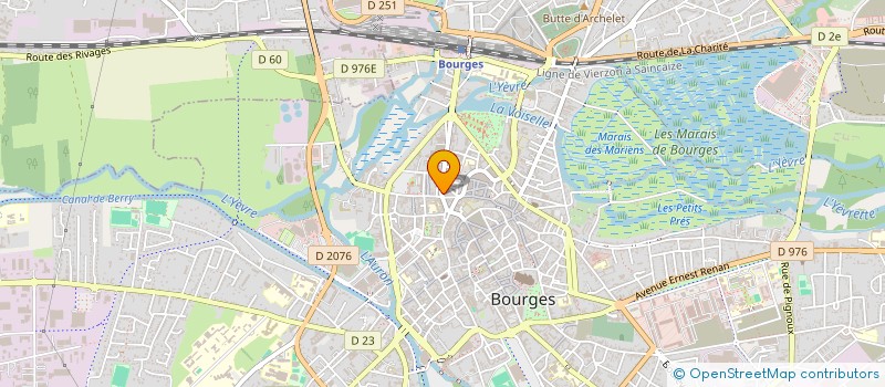 localisation de l'entreprise LCF INTERNATIONAL à BOURGES