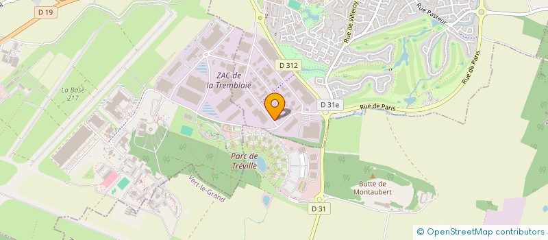 localisation de l'entreprise LCF SAS à BONDOUFLE
