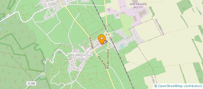 localisation de l'entreprise LCF WINERY SARL  LE MESNIL-SUR-OGER