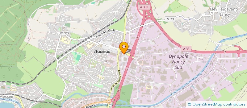 localisation de l'entreprise LCFB  LUDRES