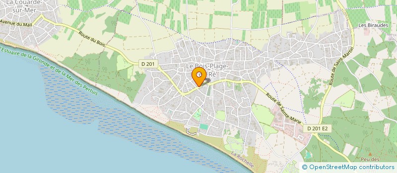 localisation de l'entreprise LCG  LE BOIS-PLAGE-EN-RE