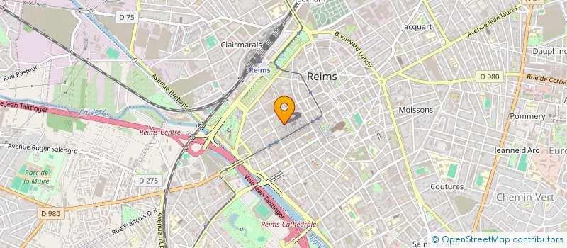 localisation de l'entreprise LCG  REIMS