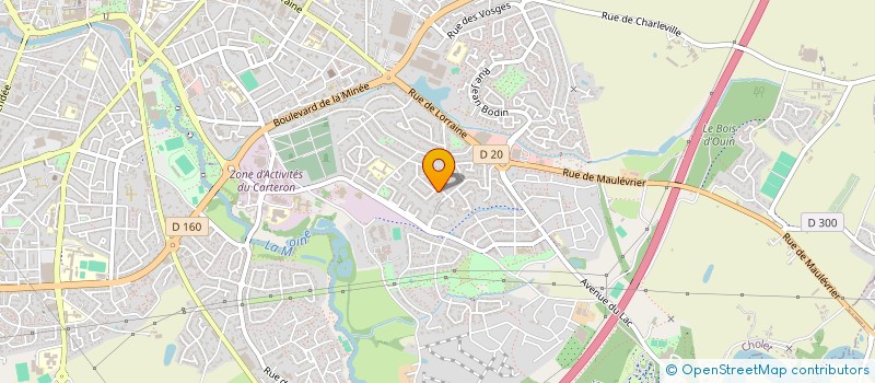 localisation de l'entreprise LCG à CHOLET