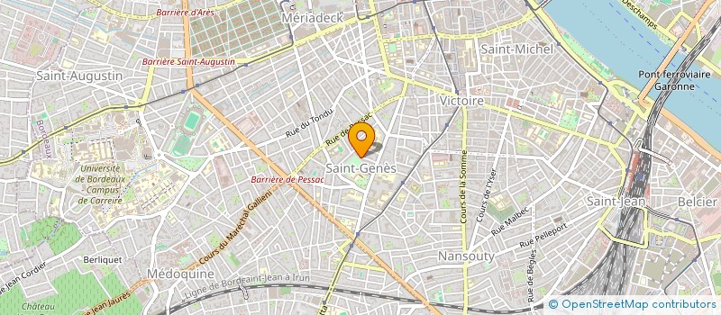 localisation de l'entreprise LCG  BORDEAUX