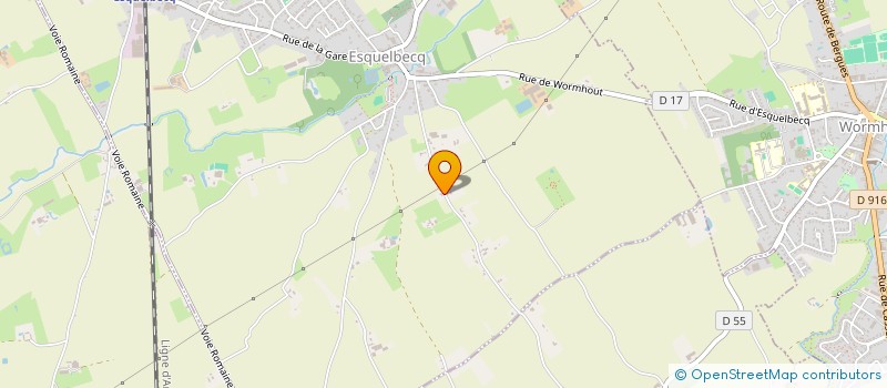 localisation de l'entreprise LCG INVEST  ESQUELBECQ