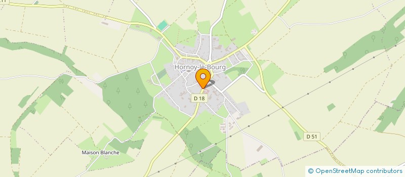 localisation de l'entreprise LCG LOCATION  HORNOY-LE-BOURG