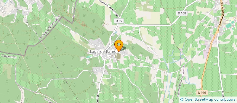 localisation de l'entreprise LCGA  LAGARDE-PAREOL