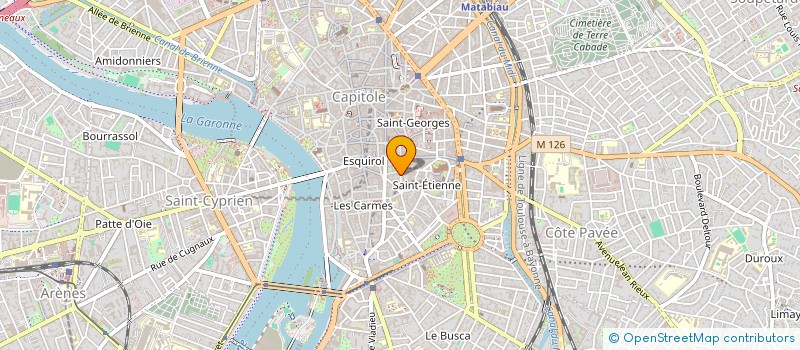 localisation de l'entreprise LCGC  TOULOUSE